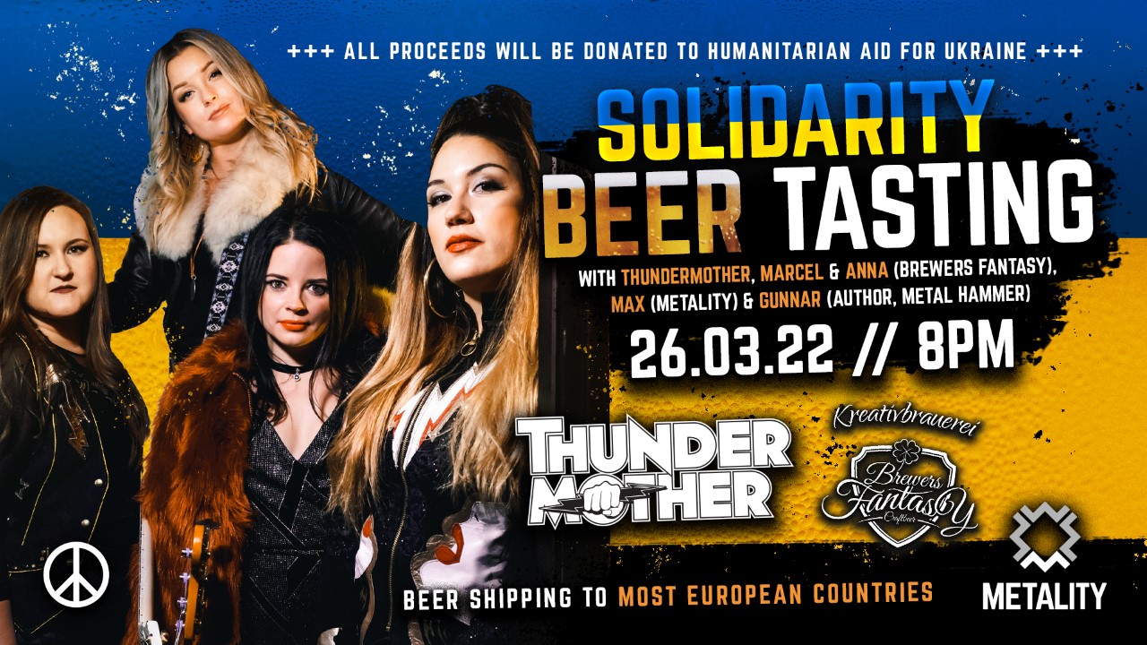 [UPDATED] 12. Metality Beertasting mit Brewers Fantasy & Thundermother