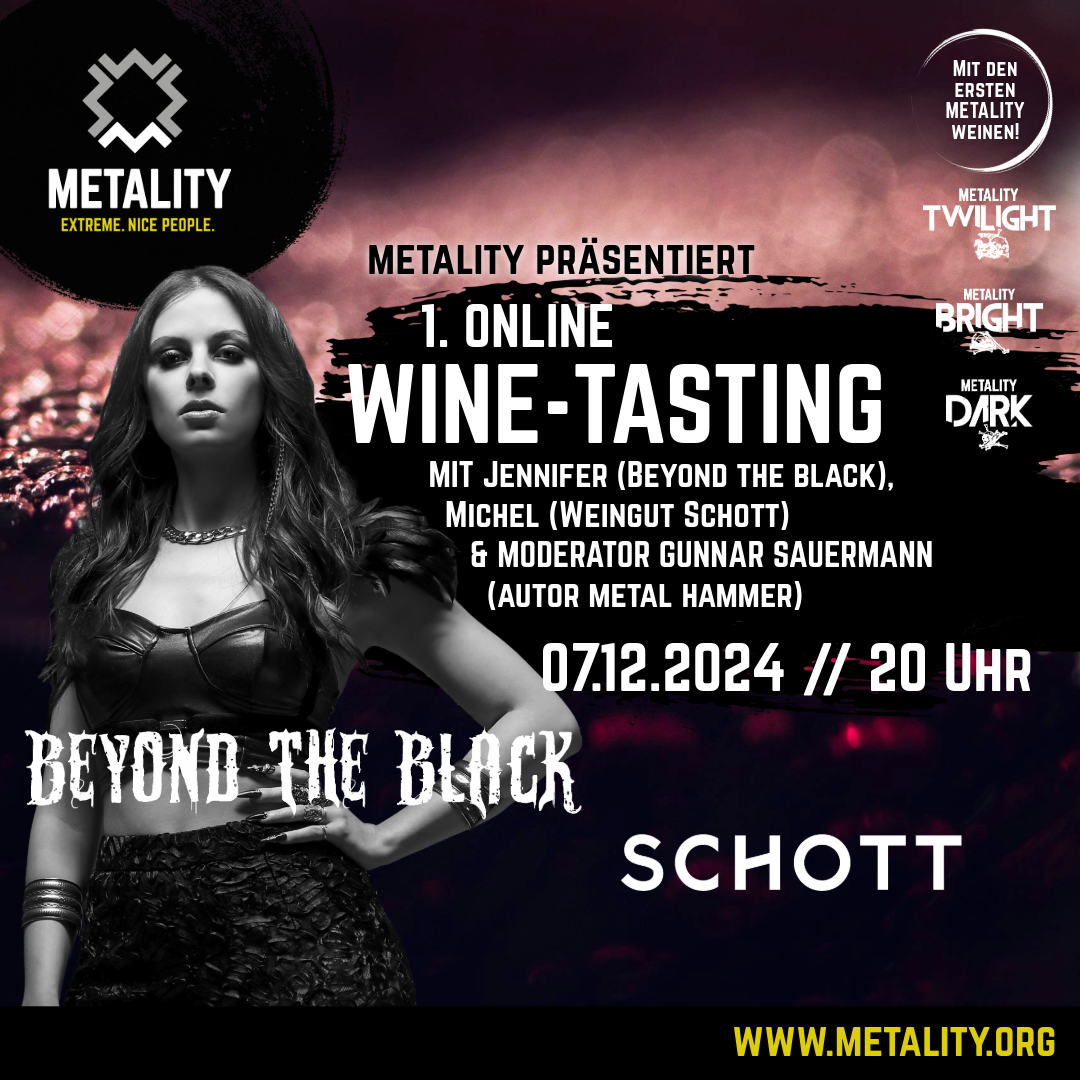 1. Online Wine Tasting mit Beyond the Black